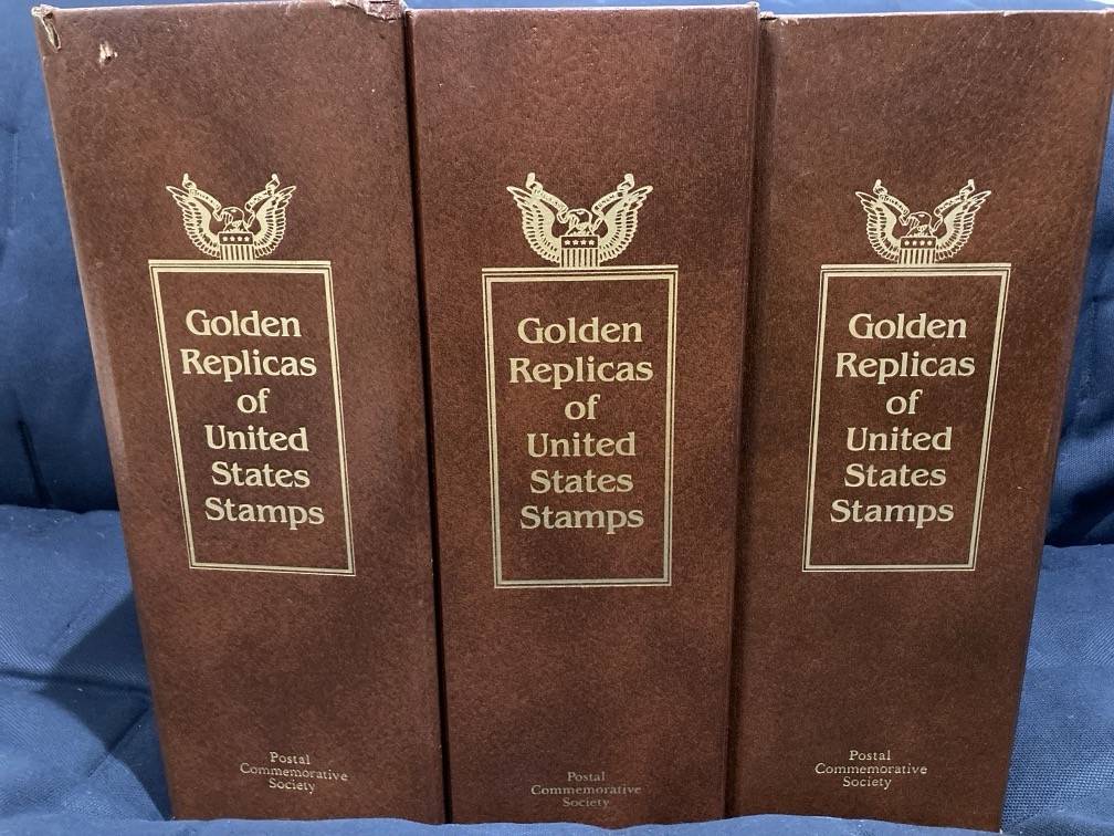 Golden Replicas of United States Stamps (Postal Commemorative Society)