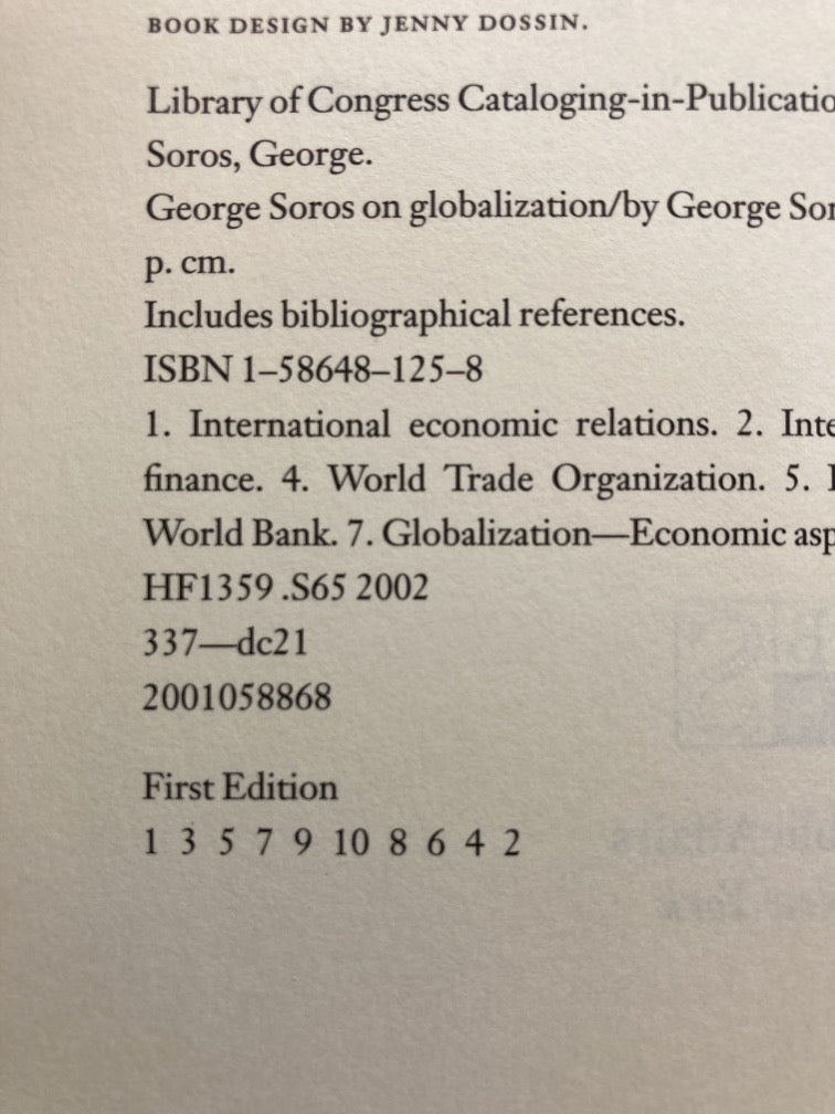 George Soros on Globalization