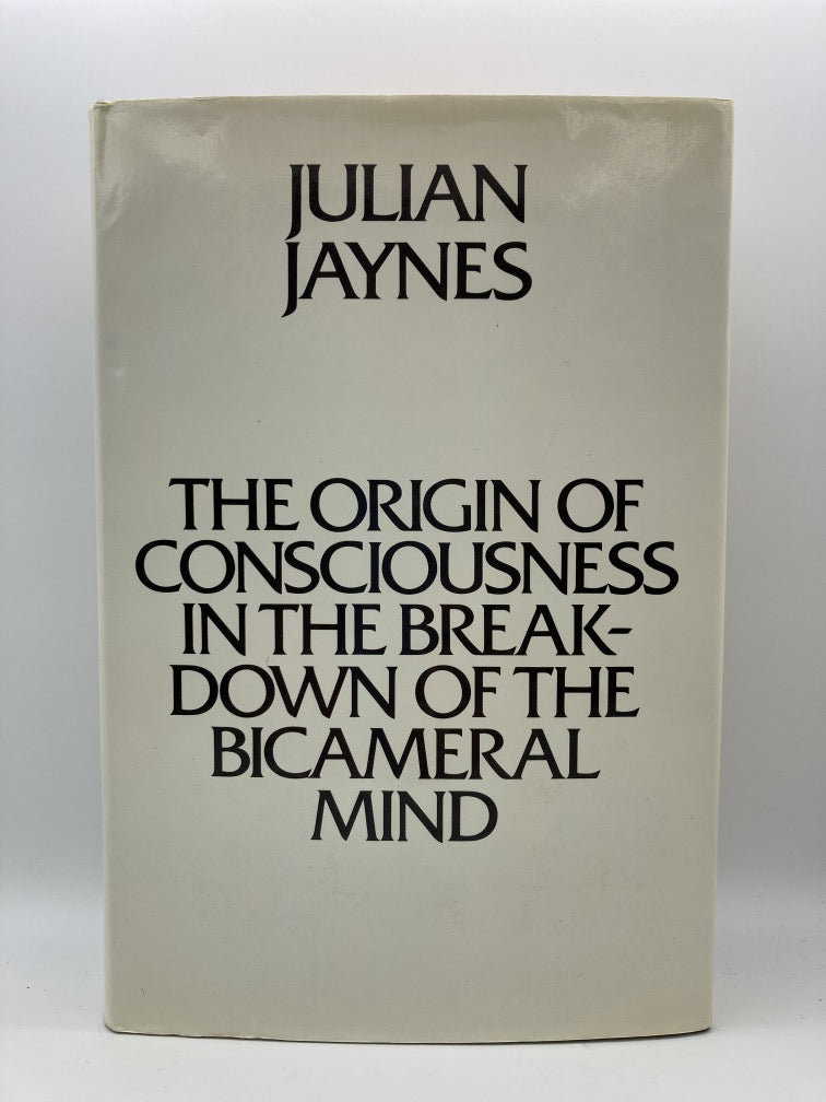 The Origin of Consciousness in the Breakdown of the Bicameral Mind