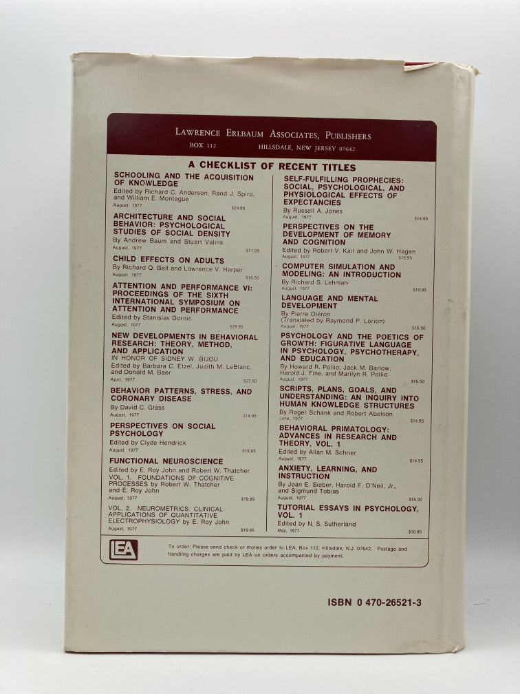 Attention and Performance VII