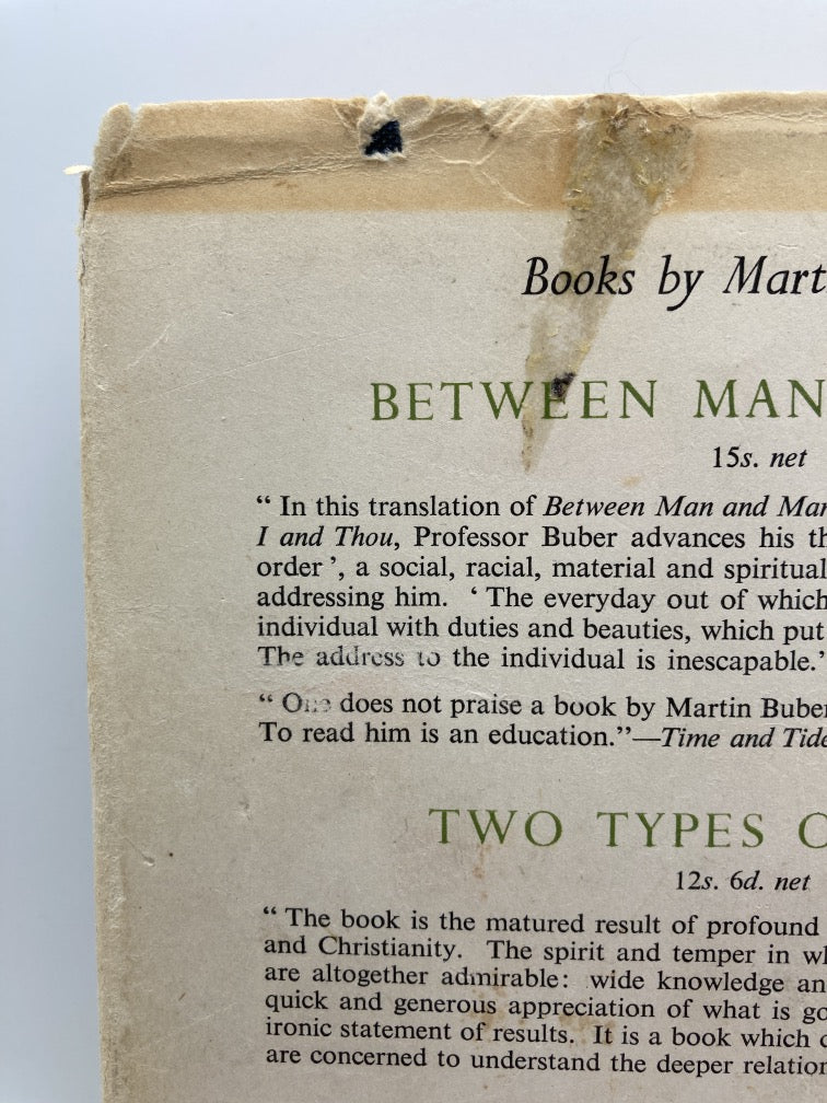 Martin Buber: The Life of Dialogue