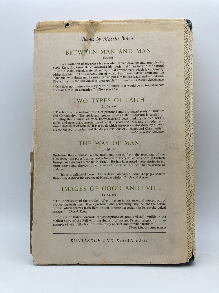 Martin Buber: The Life of Dialogue
