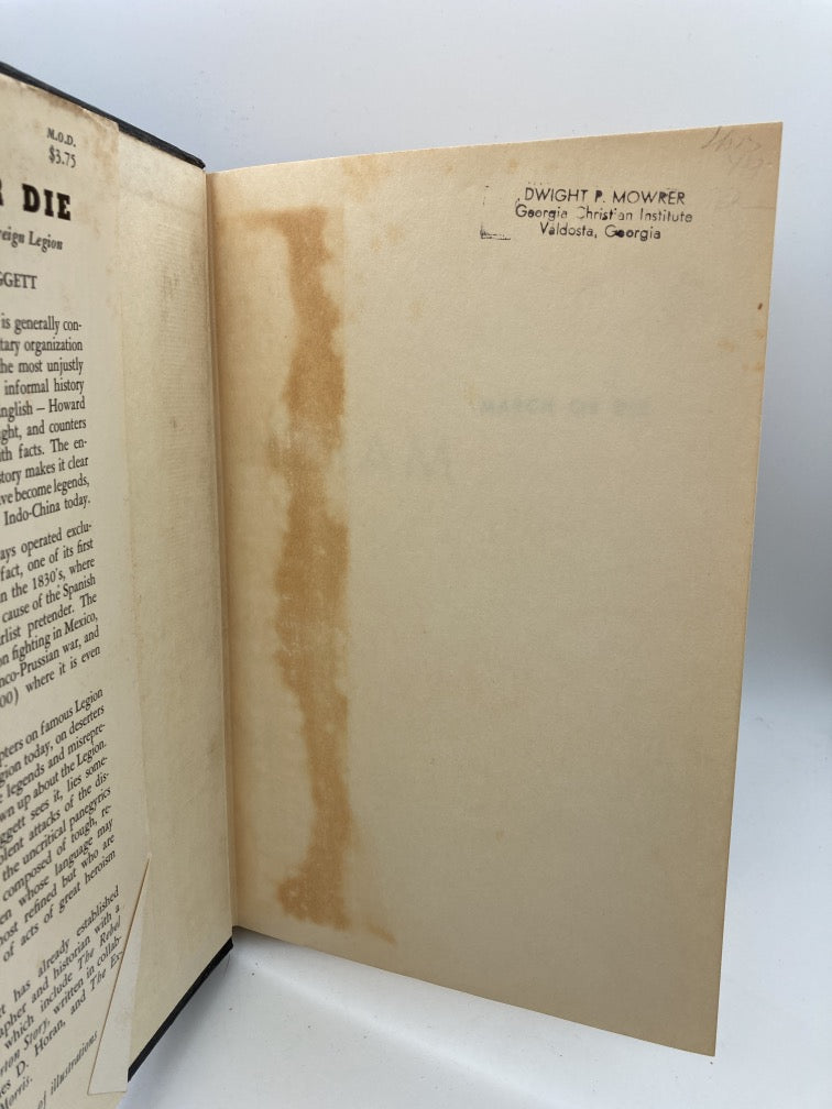 March or Die: The Story of the French Foreign Legion