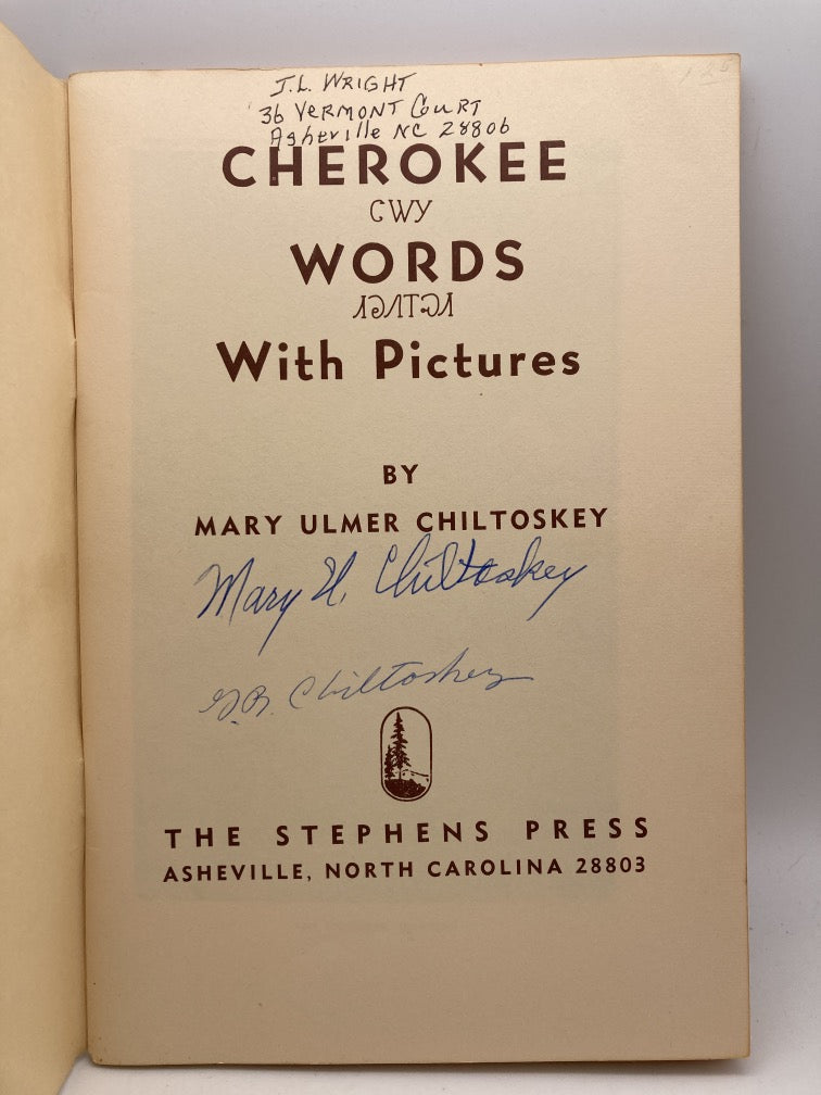 Cherokee Words With Pictures