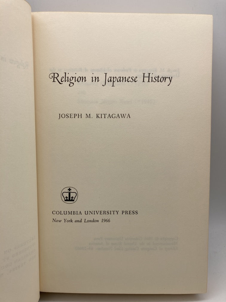 Religion in Japanese History