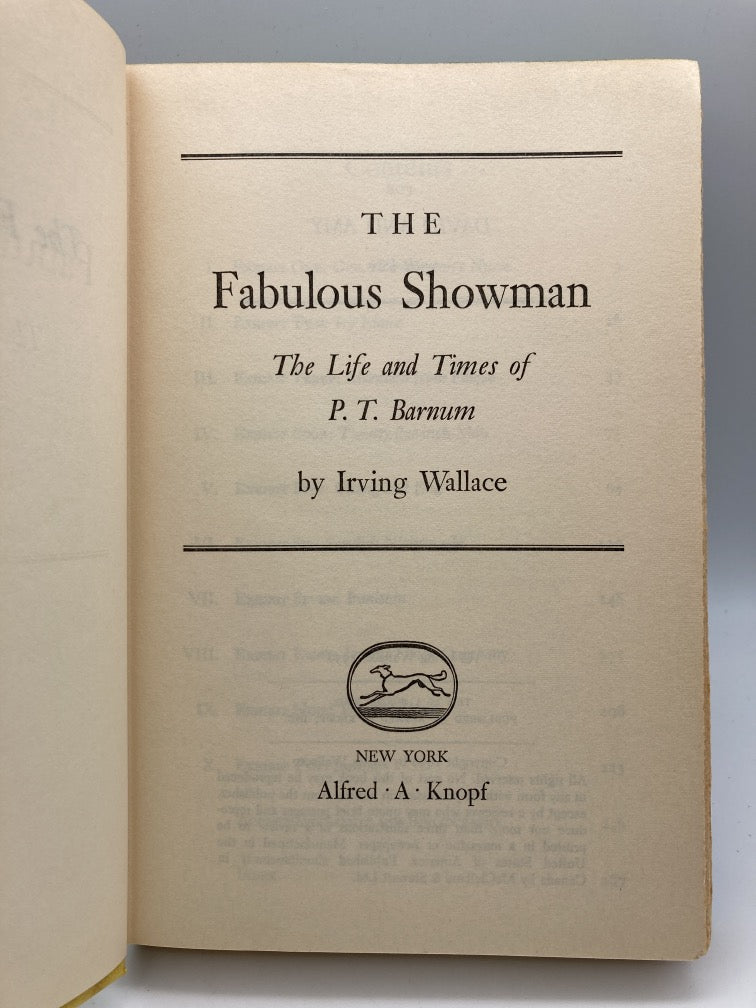 The Fabulous Showman: The Life and Times of P.T. Barnum