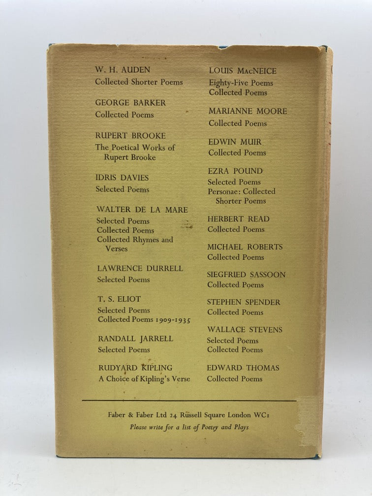 W.H. Auden: Collected Shorter Poems 1930-1944
