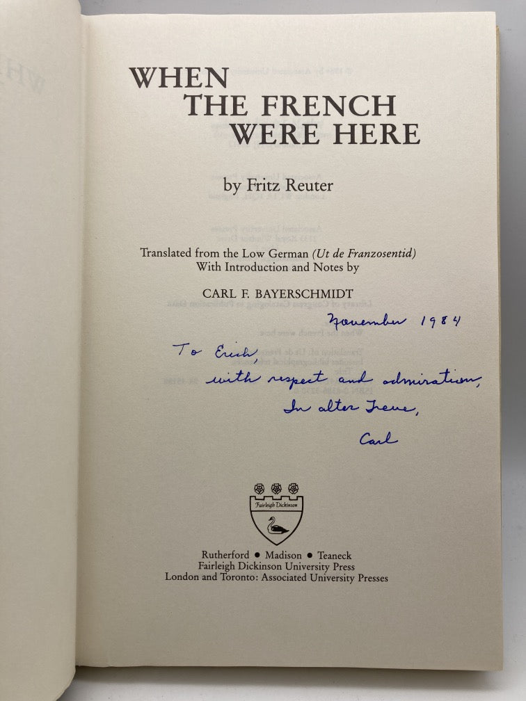 When the French Were Here