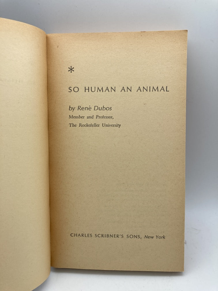 So Human an Animal
