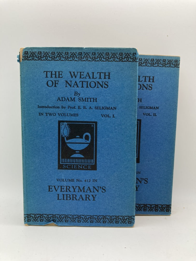 The Wealth of Nations: Two Volume Set (Everyman's Library #412 & #413))