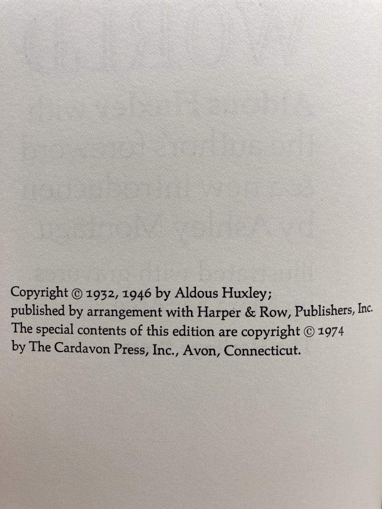 Brave New World (Heritage Press)