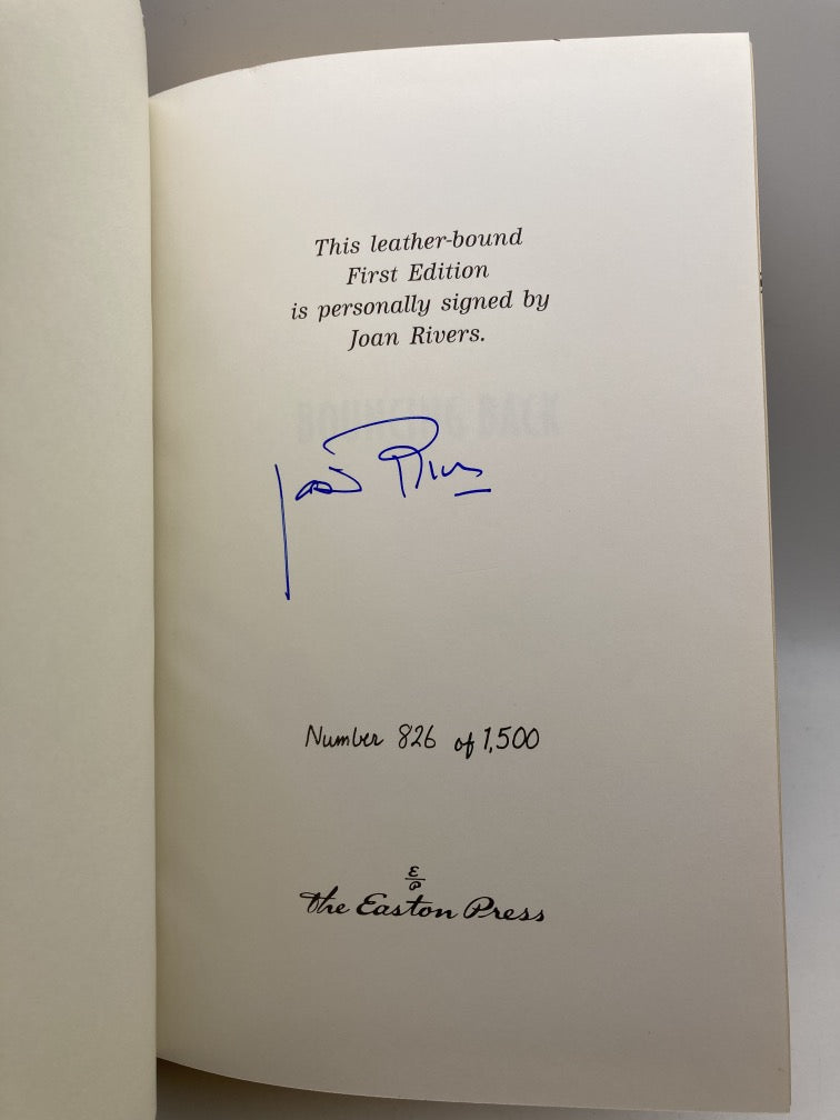 Bouncing Back (Easton Press Signed First Edition)