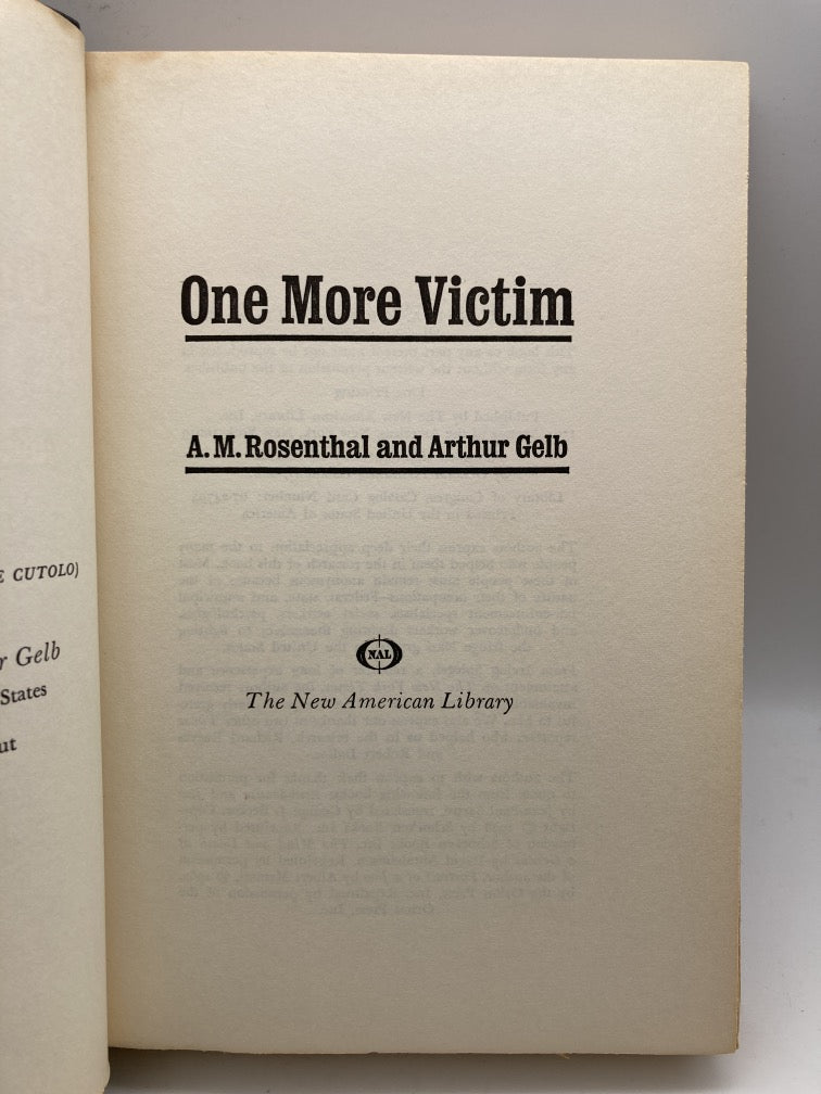 One More Victim: The Life and Death of a Jewish Nazi