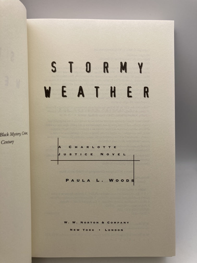 Stormy Weather: A Charlotte Justice Novel