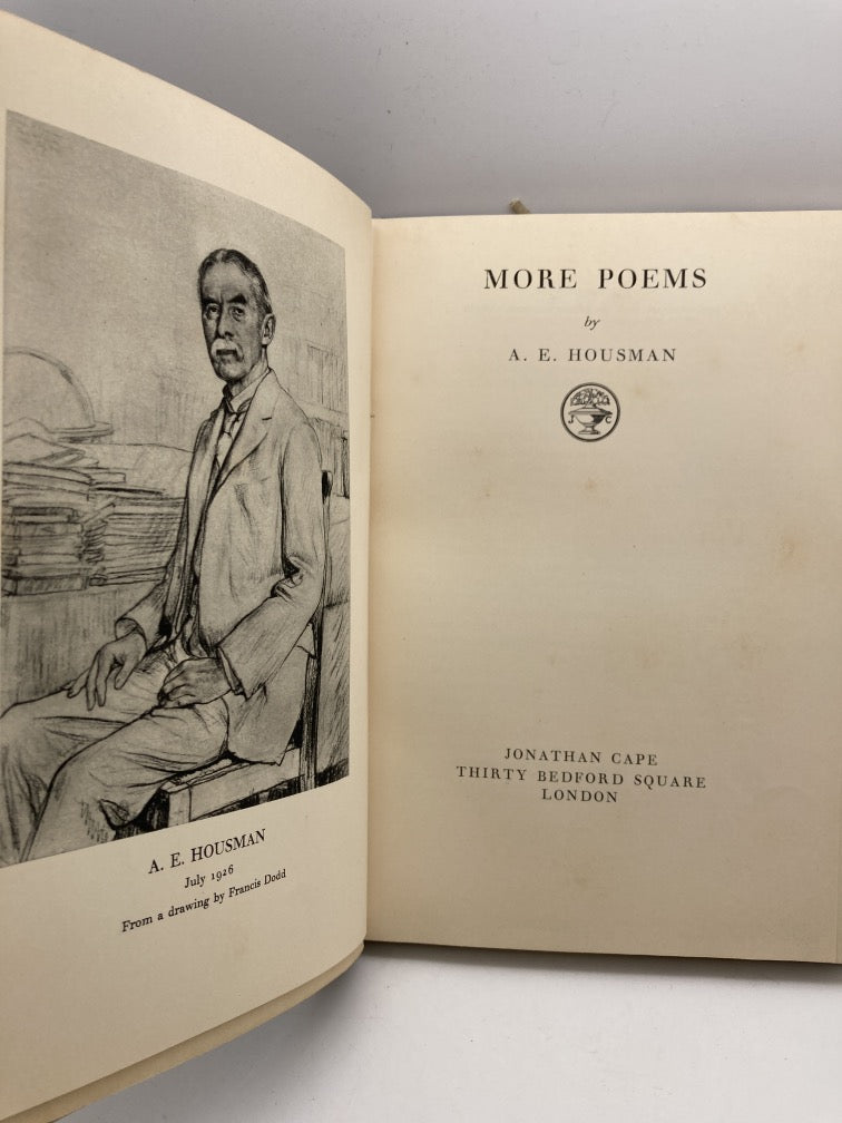 More Poems: A.E. Housman