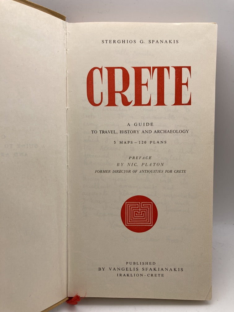 Crete: A Guide to Travel, History and Archaeology
