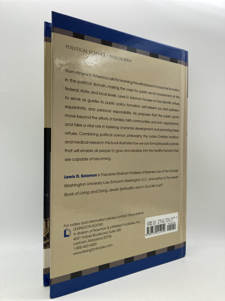 From Athens to America: Virtues and the Formulation of Public Policy