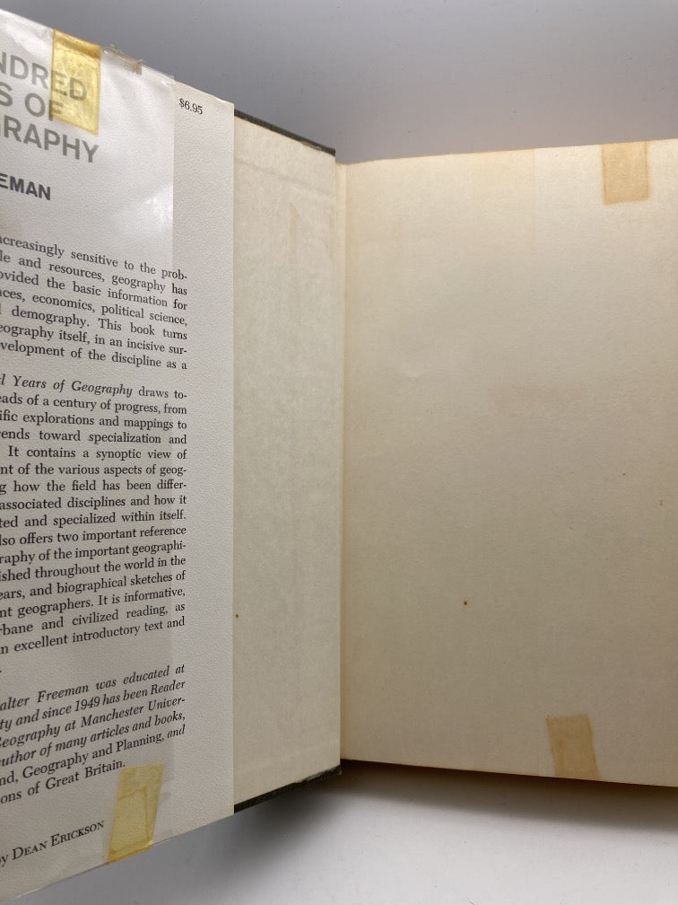 A Hundred Years of Geography: A Historical and Biographical Survey of Geography