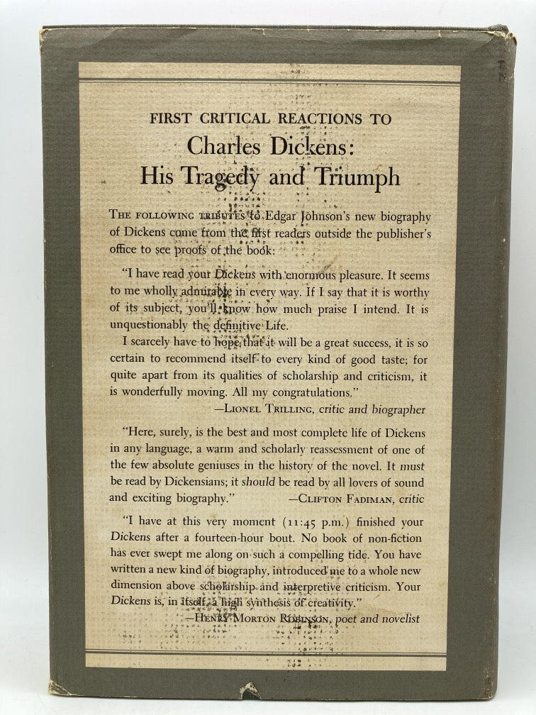 Charles Dickens: His Tragedy and Triumph