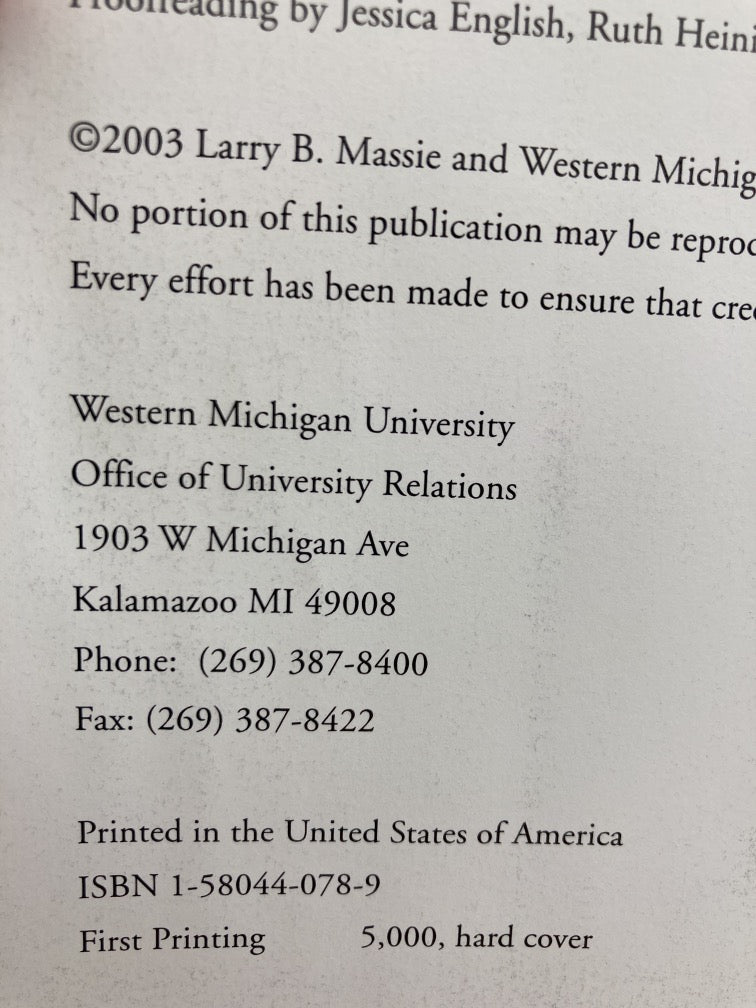 Brown and Gold Memories: Western Michigan University's First Century