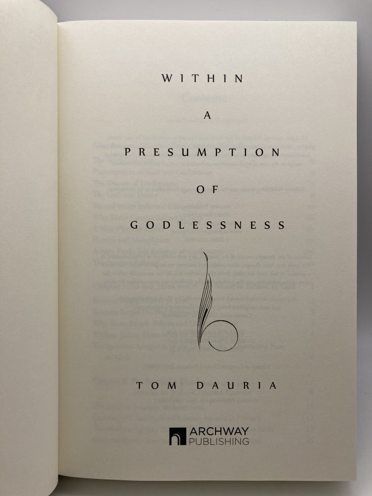 Within a Presumption of Godlessness