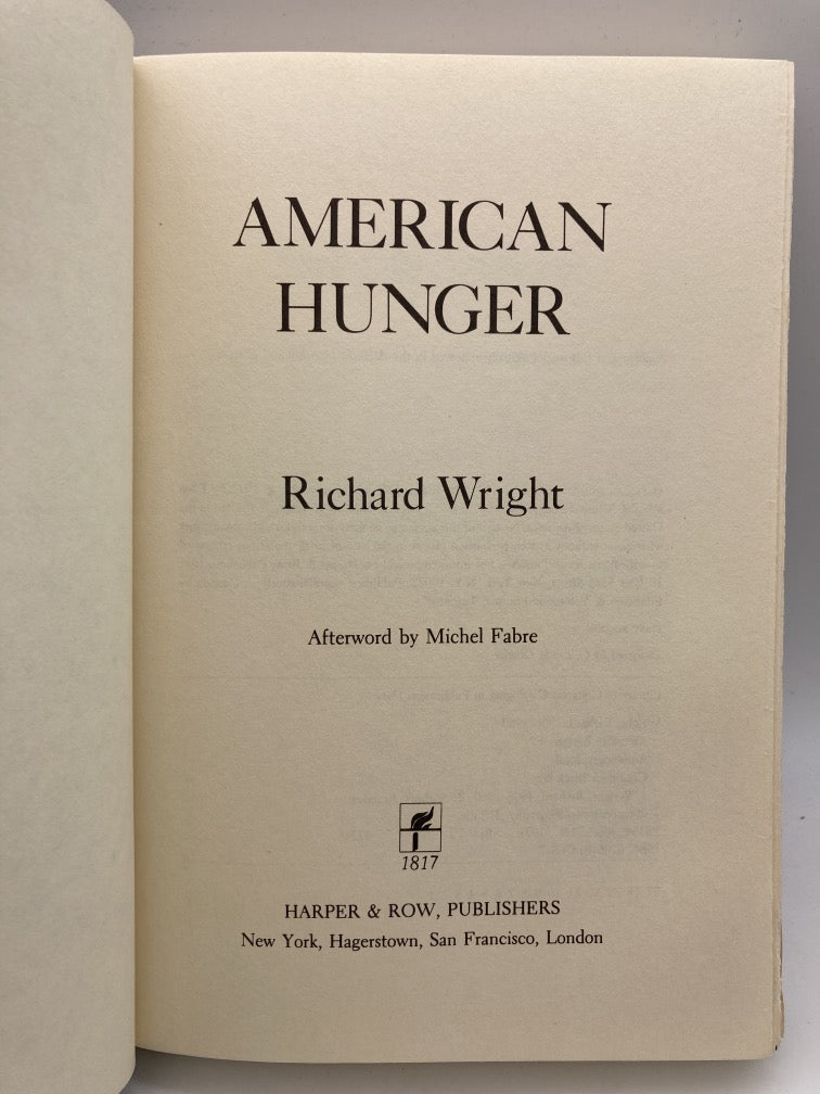 American Hunger