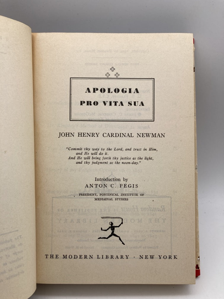 Apologia Pro Vita Sua (Modern Library 113)