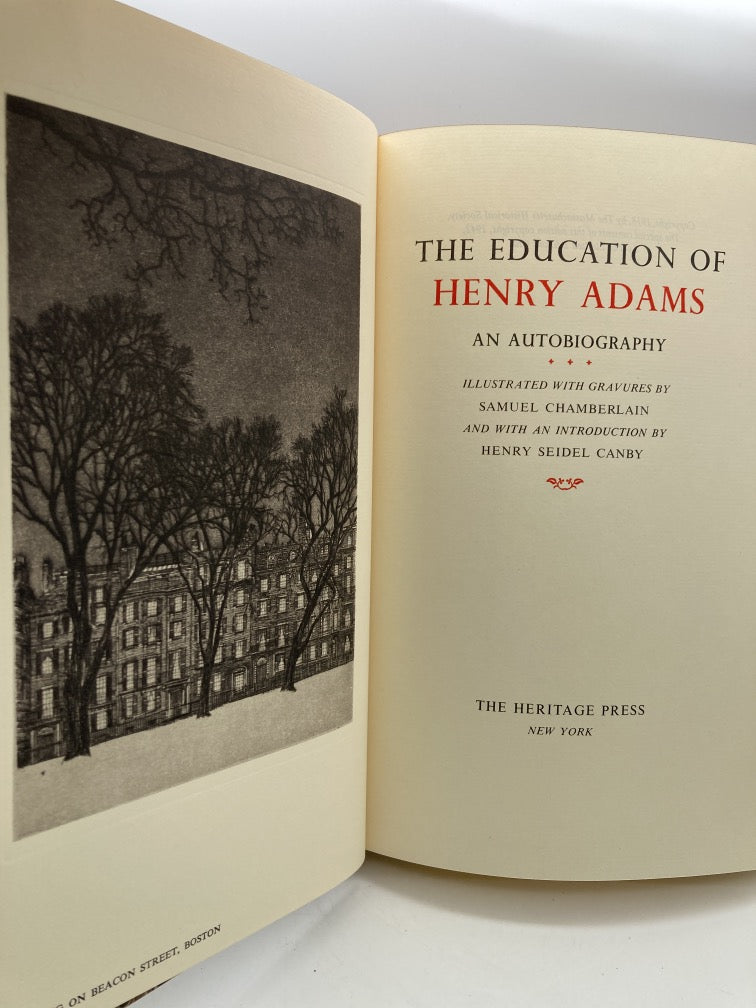 The Education of Henry Adams (Heritage Press)