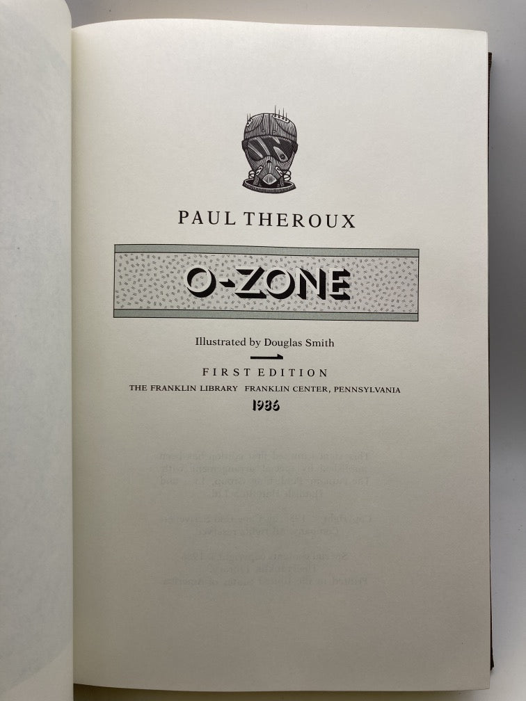 O-Zone (Franklin Library Signed First Edition)