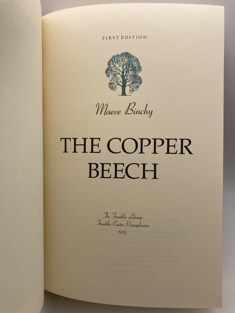 The Copper Beech (Franklin Library Signed First Edition)