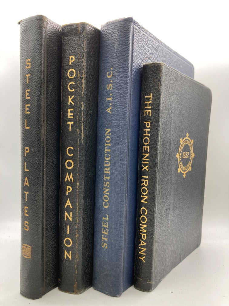 Vintage Steel Construction Reference Books: 4 Book Set