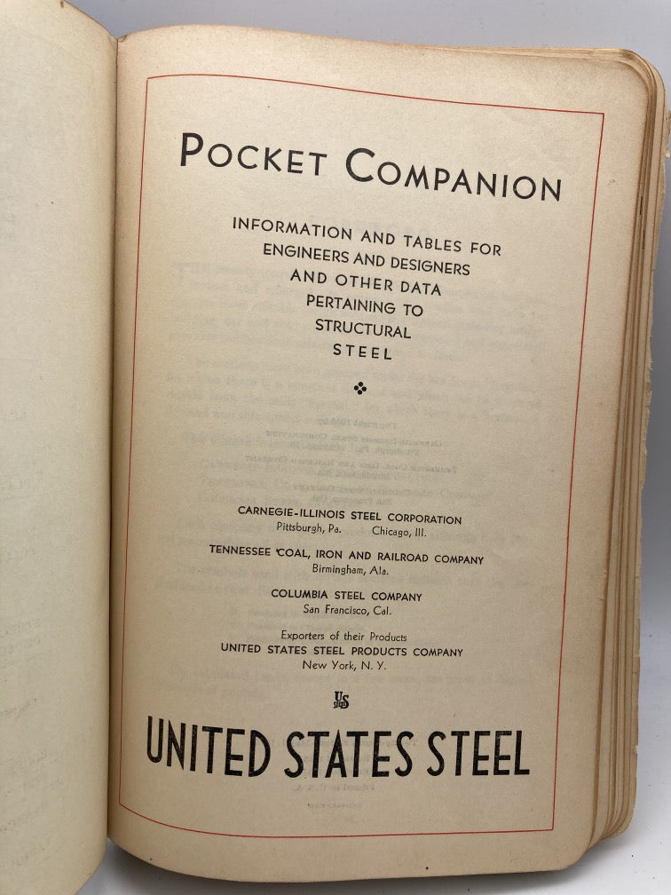 Vintage Steel Construction Reference Books: 4 Book Set