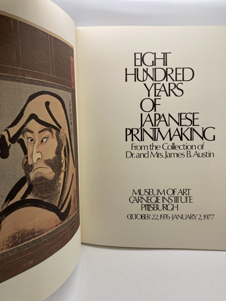 Eight Hundred Years of Japanese Printmaking