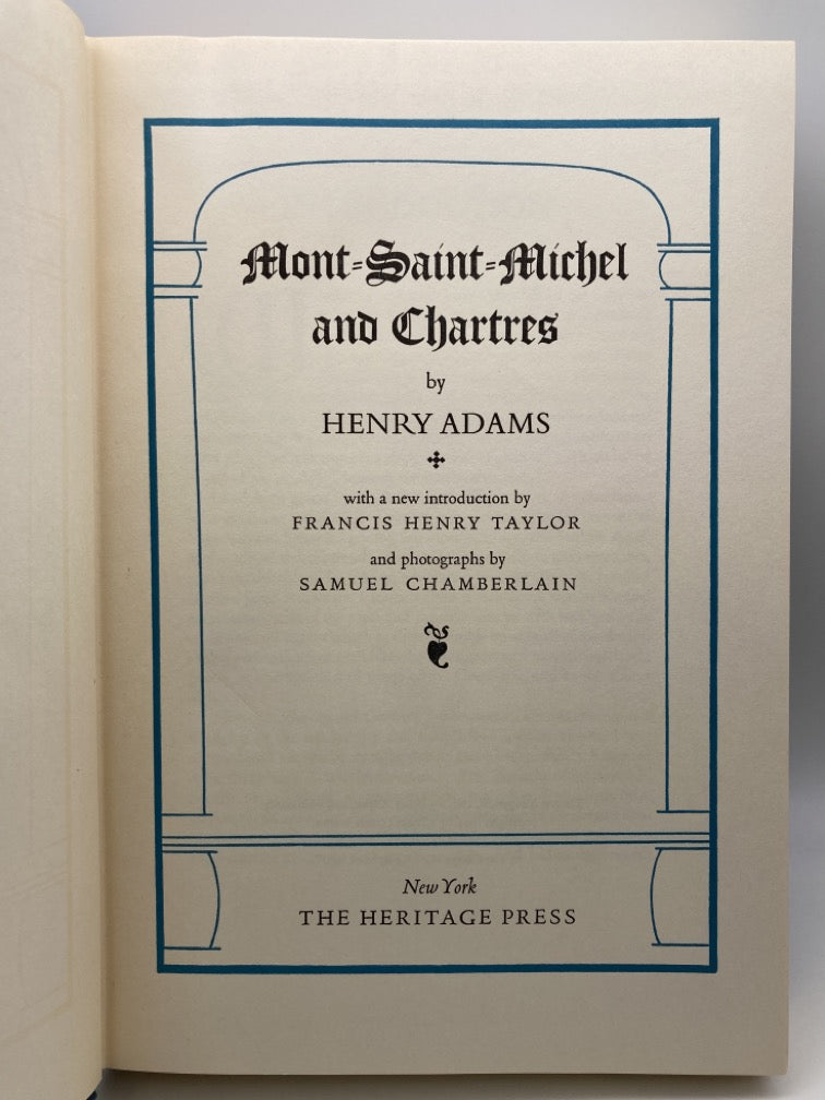 Mont Saint-Michel and Chartres (Heritage Press)