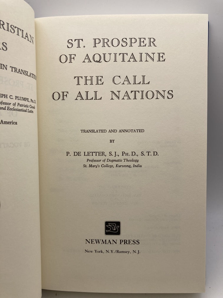 The Call of All Nations: Ancient Christian Writers No. 14