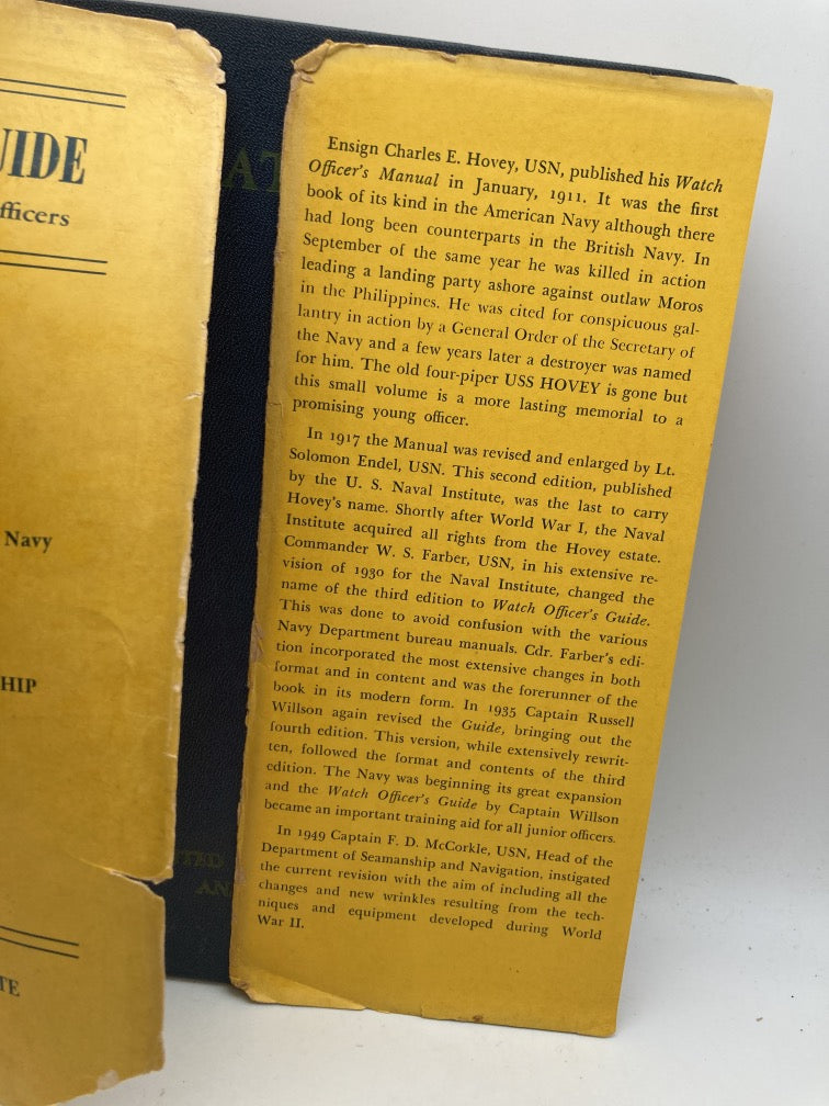 Watch Officer's Guide: A Handbook for All Deck Watch Officers