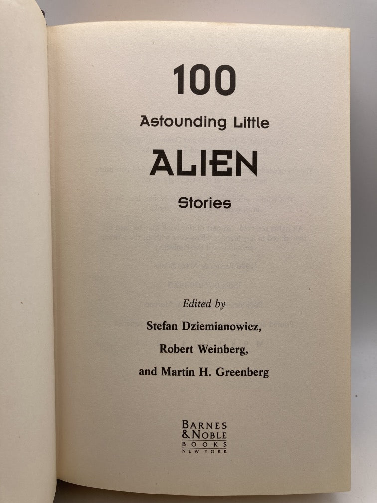100 Astounding Little Alien Stories