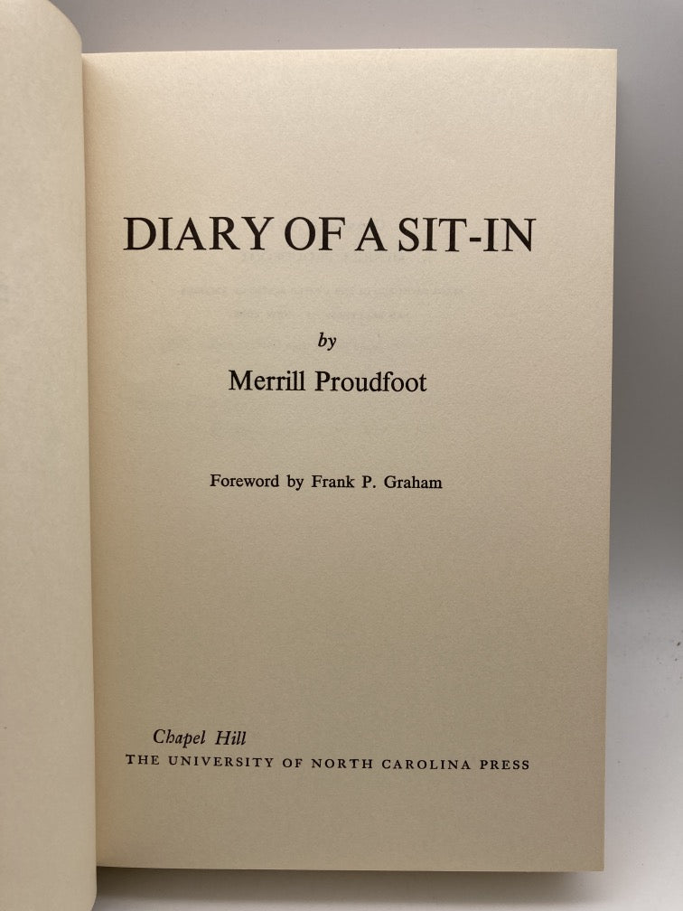Diary of a Sit-In