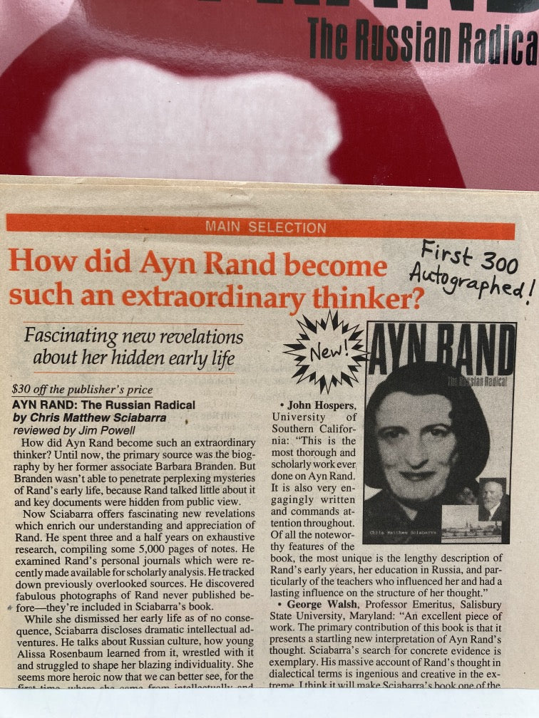 Ayn Rand: The Russian Radical