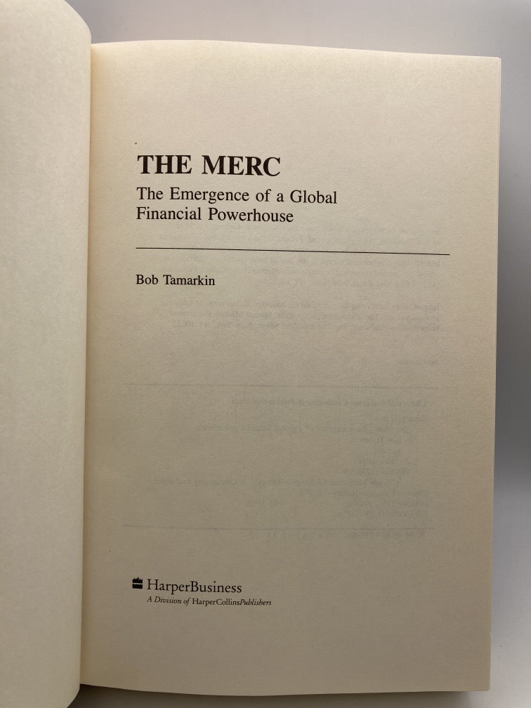 The Merc: The Emergence of a Global Financial Powerhouse