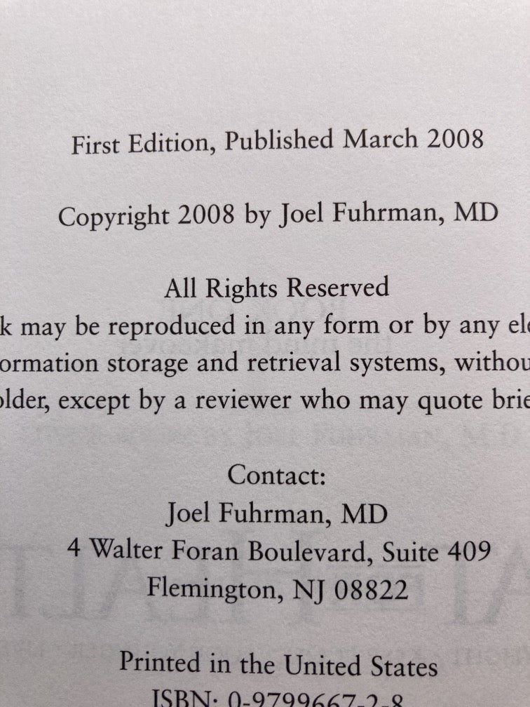 Eat for Health: Lose Weight. Keep It Off. Look Younger. Live Longer.