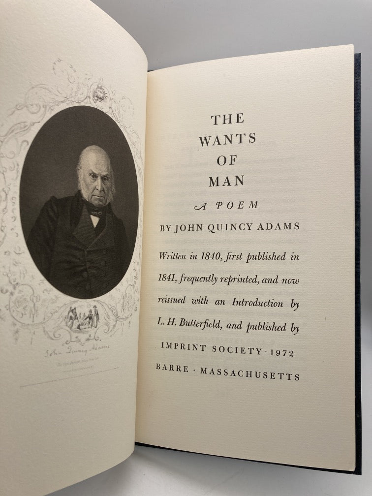 The Wants of Man