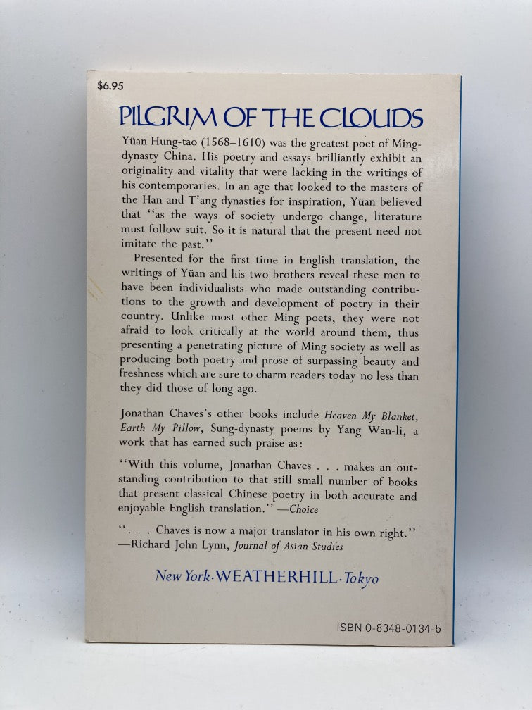Pilgrim of the Gods: Poems and Essays from Ming China