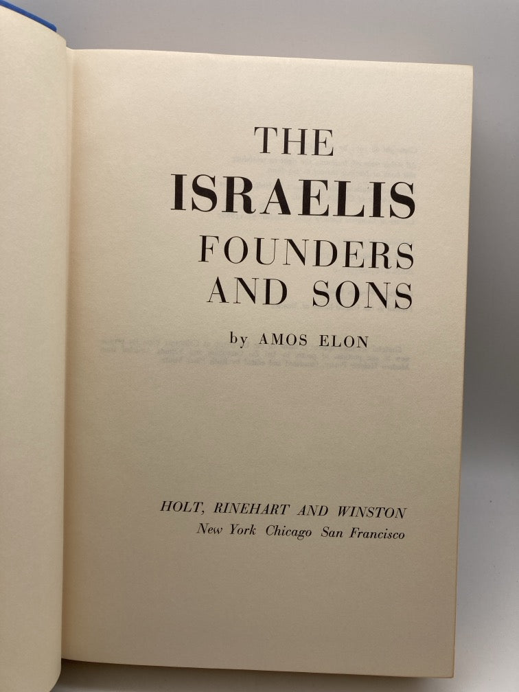 The Israelis: Founders and Sons