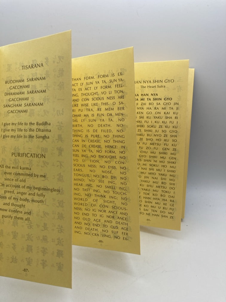 Daily Sutras for Chanting and Meditation