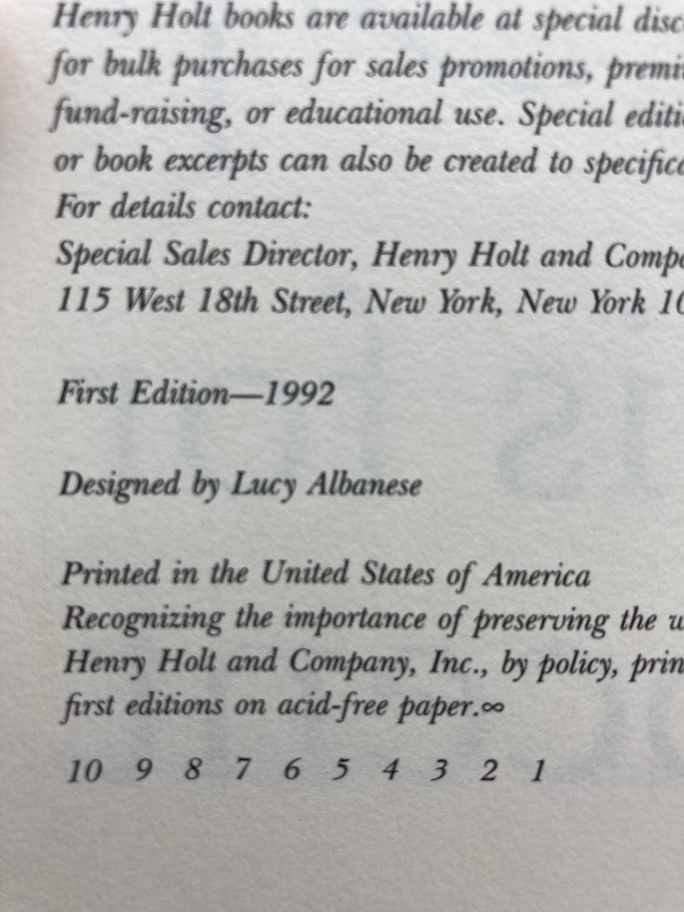 "I" is for Innocent (Signed First Edition)