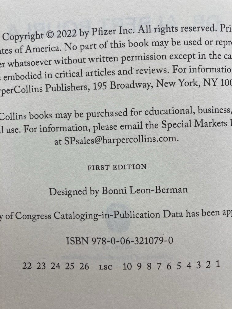 Moonshot: Inside Pfizer's Nine-Month Race to Make the Impossible Possible