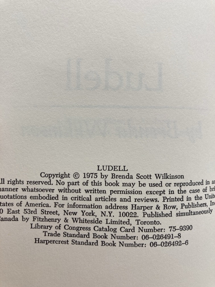 Ludell / Ludell & Willie / Not Separate, Not Equal (Signed First Editions)