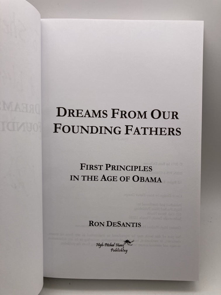Dreams from Our Founding Fathers: First Principles in the Age of Obama