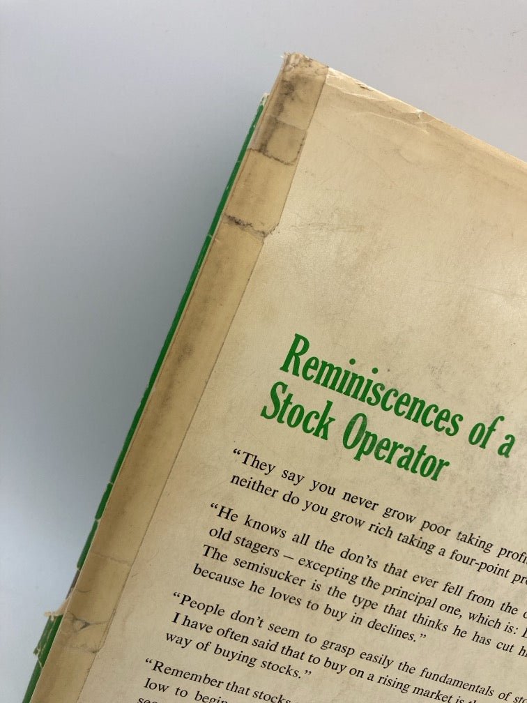 Reminiscences of a Stock Operator
